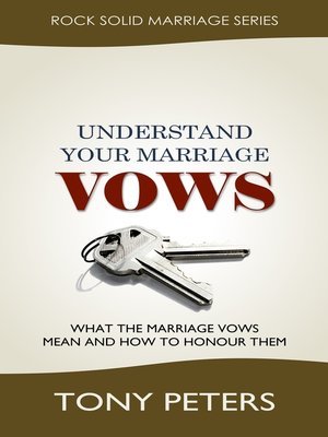 cover image of Understand Your Marriage Vows